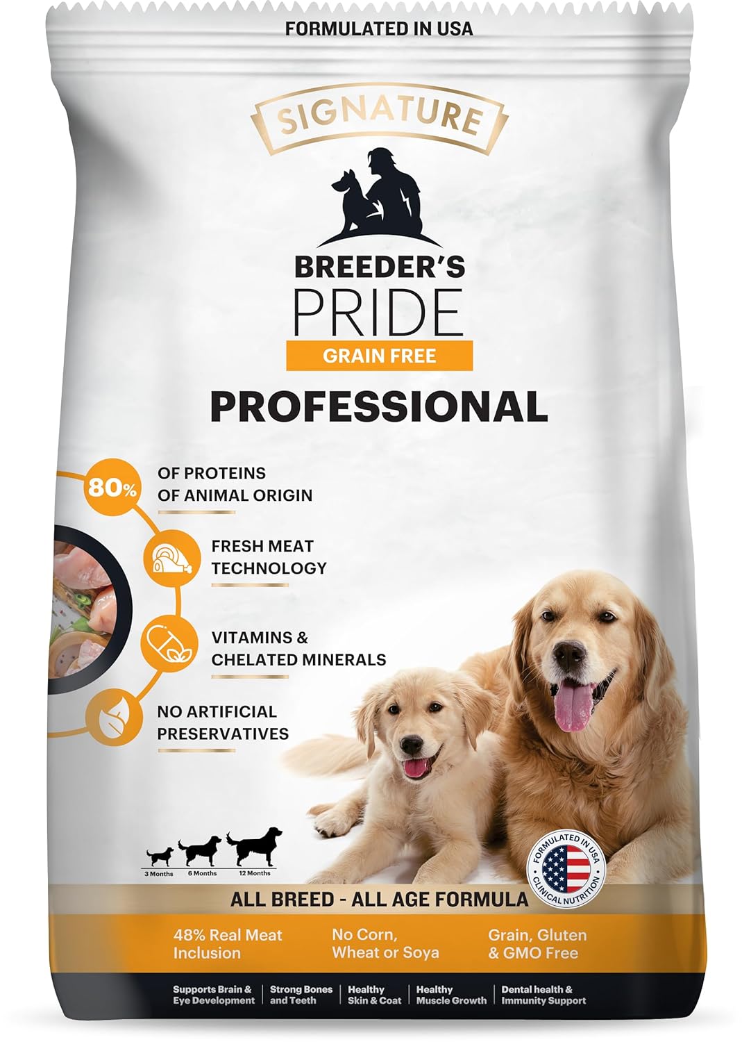Signature S Breeder S Pride Adult Dry Dog Food 20kg Chicken Flavour Natural Antioxidants 48 Real Chicken No Corn Wheat Or Soya