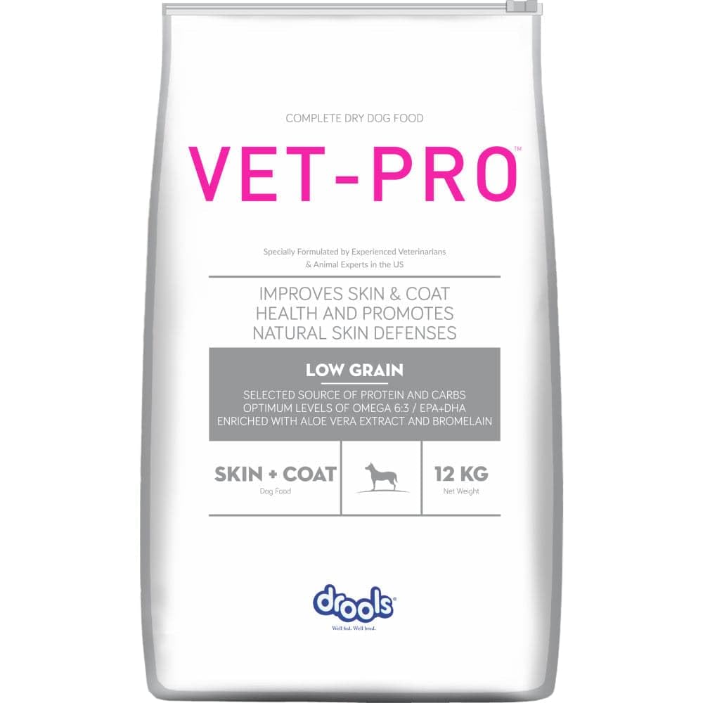 Vet Pro Skin Coat Adult Dry Dog Food Chicken Flavor 12 Kg