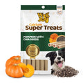 Calcium Super Treats Sticks 125 Gms 100 Vegetarian Dog Treat Strong Bones And Joint With Omega 3 Dog Food Pack Of 1 Pumpkin With Chia Seeds Young