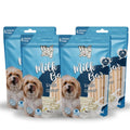 Goats Milk Bar Grain Free Vanilla Flavour Soft Daily Treat For Healthy Teeth For Dogs 150g Pack Of 4 150 Gms Each Pack Of 4