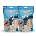 Goats Milk Bar Grain Free Vanilla Flavour Soft Daily Treat For Healthy Teeth For Dogs 150g Pack Of 4 150 Gms Each Pack Of 2