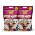 Fruit Magic Veg Treats For Dogs Vitamin C Calcium Enriched Gluten Free Mix Fruit Strawberry Blueberry Banana Flavour 125 Gm Candies Shape Pack Of 2