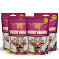 Fruit Magic Veg Treats For Dogs Vitamin C Calcium Enriched Gluten Free Mix Fruit Strawberry Blueberry Banana Flavour 125 Gm Candies Shape Pack Of 4