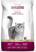 Grain Zero Adult Dry Cat Food 20kg | Ocean Fish, Sardine & Mackerel | 48% Fresh Fish Inclusion, No Grain Formula, Gluten-Free | Promotes Healthy Skin & Coat | All Breeds
