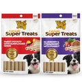 Calcium Super Treats Sweet Potato With Sunflower Blueberry Strawberry With Peanut 125 Gm 100 Vegetarian Dog Treat Supports Digestive Health Strong Bones And Joint Pack Of 2 Flavors