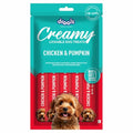 Drools All Life Stages Dog Treats Creamy 5 Sticks Tasty & Nutritious Snack for All Breeds (15g x5) 75g | Chicken & Pumpkin Flavour | Ideal for Training | Supports Hydration | Boost Muscle Health
