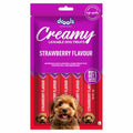 Drools All Life Stages Dog Treats Creamy 5 Sticks Tasty & Nutritious Snack for All Breeds (15g x5) 75g | Strawberry Flavour | Ideal for Training | Supports Hydration | Boost Muscle Health
