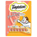Temptations Creamy Purrrr-ée Lickable Cat Treats, Salmon & Cheese Flavors, 12g x 20 Packs (240g), Made with Real Fish, Rich in Protein, Vitamin B3, B5, Low Calorie & No Added Sugar, Adult