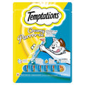 Temptations Creamy Purrrr-ée Lickable Cat Treats, Chicken & Tuna Flavors,12g x 20 Packs (240g), Made with Real Fish, Rich in Protein, Vitamin E Antioxidants, Low Calorie & No Added Sugar, Adult