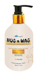 Hug N Wag Luxury Pet Shampoo Deodorizing And Detangling Kiwi And Green Tea Extract 350 Ml
