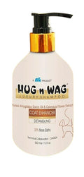 Hug N Wag Luxury Dog Shampoo Collagen Biotin Formula Detangling 350ml Coat Enhancer 350ml