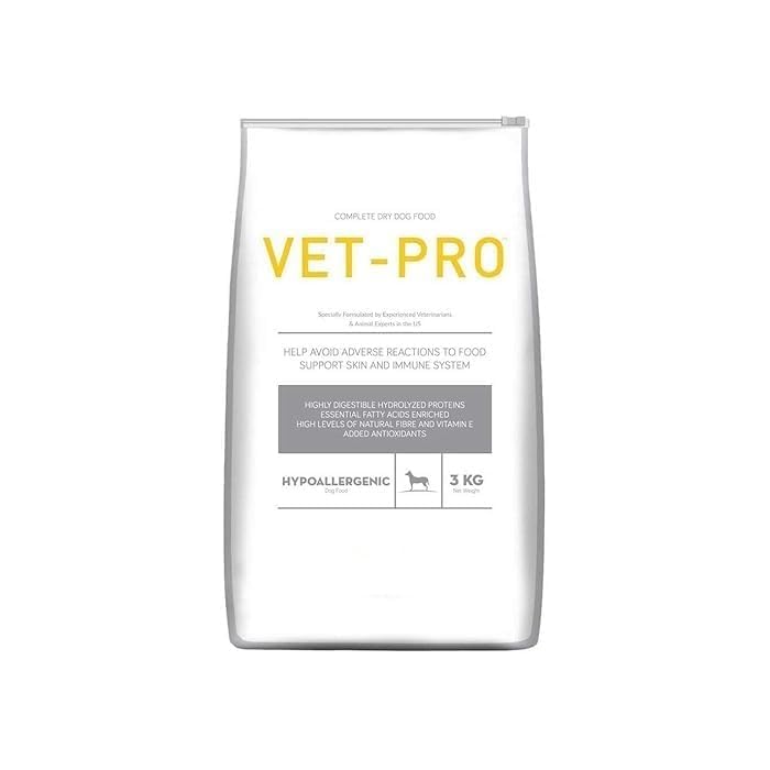 Vet Pro Hypoallergenic Dog Food Hydrolyzed Fish Protein 3kg Gluten Free