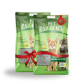 Pet Paterrn Natural Cat Best Litter Quick Clumping Non Scented Low Dust Formula Odour Free Home Exclusive 5kg Lemon Scented Pack Of 2