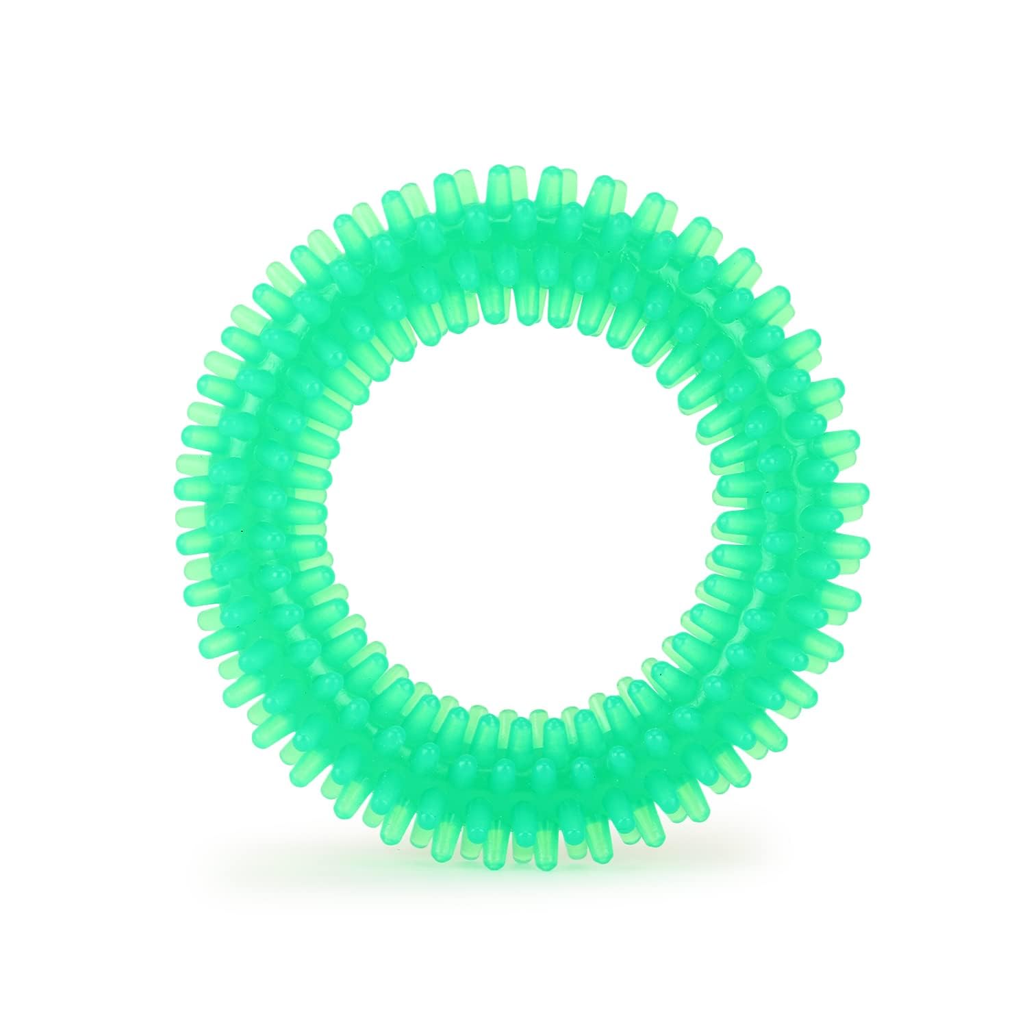 Spiked Chew Ring Toy For Dogs Bpa Free Chew Ring Color May Vary