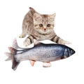 Floppy Fish Soft Toy For Dogs Puppy Chew Kicker Activated Moving Dog Toy With Usb Chargeable Plush For Indoor Playing Relaxing Exercising Design 5