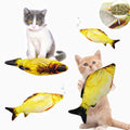 Floppy Fish Soft Toy For Dogs Puppy Chew Kicker Activated Moving Dog Toy With Usb Chargeable Plush For Indoor Playing Relaxing Exercising Design 2