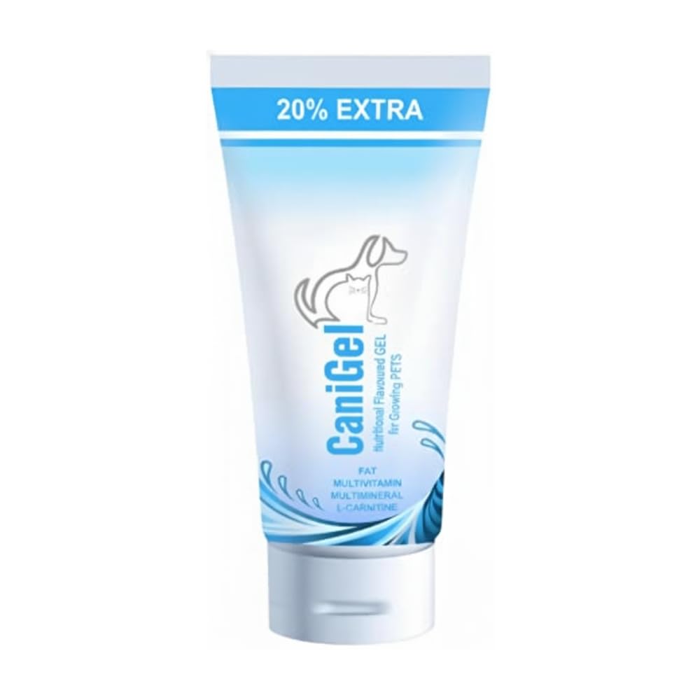 Canigel Paste For Dogs Multivitamin For Dog Puppies And Kittens Helps In Building Muscle Mass 120g