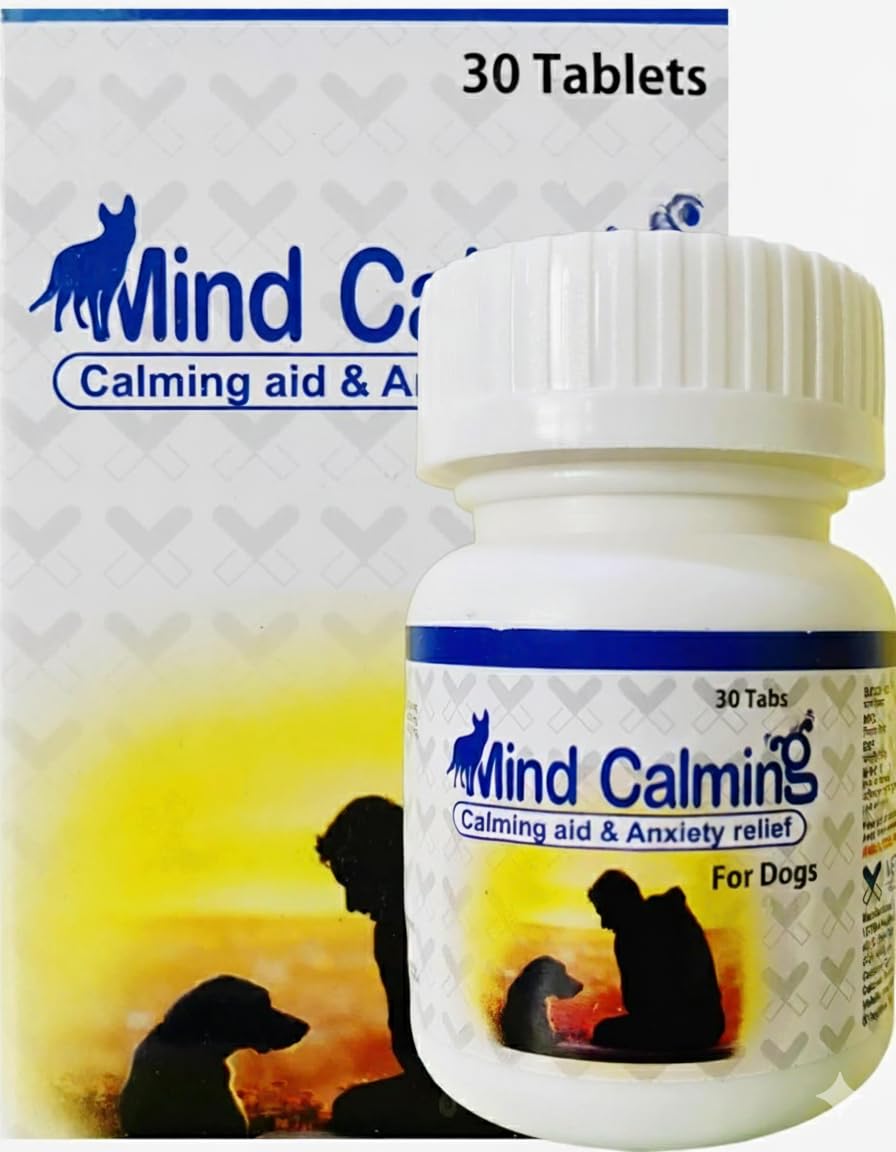 Mind Calming Tablets For Dogs Chamomile Enriched 30 Tablets