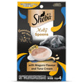 Sheba Melty Spoons Lickable Creamy Cat Treats Maguro Flavour With Tuna Cream 40g Dual Texture Innovative Spoon Format For Ultimate Indulgence Creamy Treats For Bonding