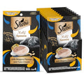 Sheba Melty Spoons Lickable Creamy Cat Treats, Maguro Flavour with Tuna Cream, 40g X 8 Packs, Dual Texture, Innovative Spoon Format for Ultimate Indulgence, Creamy Treats for Bonding