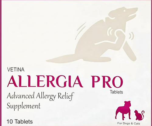 Allergia Pro Supplement For Dogs And Cats 10 Tablets Pack Of 6