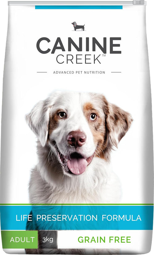Canine Creek Ultra Premium Adult Dry Dog Food 3kg Chicken Flavour Healthy Muscle Development Dental Health Healthy Immune System Long Healthy Life
