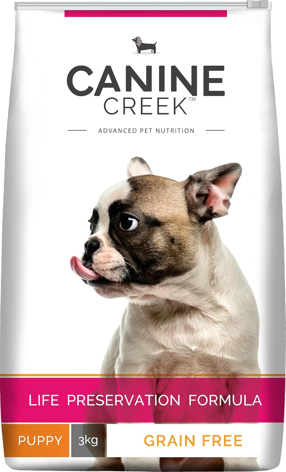 Canine Creek Puppy Dry Dog Food 3kg Real Chicken Supports Brain And Eye Development Healthy Skin And Coat Promotes Healthy Muscle Growth Promotes Healthy Immune System