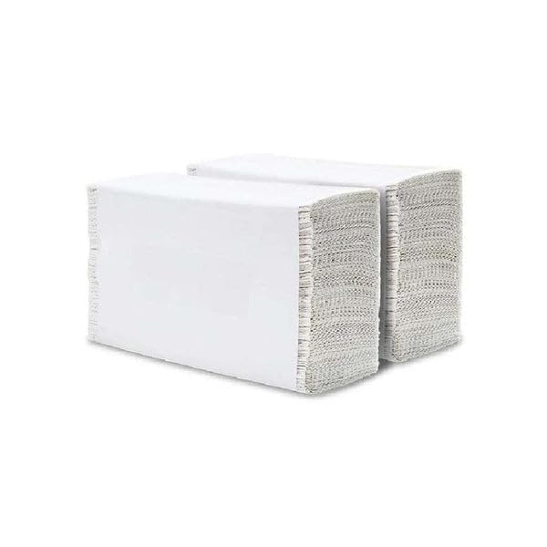 Multi Fold Tissue Paper 100 Sheets In 1 Pack Soft Absorbent 2 Ply Kitchen Bathroom Dining And Hand Use Bulk Pack For Home And Office Free Check Duster Cloth Pack Of 20 2000 Pulls
