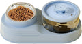 Exclusive Cat Water Fountain And Food Bowl Ultra Quiet Pet Water Dispenser Cat Drinking Fountain With Ultra Quiet Pump For Cats And Small Dogs Color May Vary Design 3