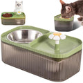 Exclusive Cat Water Fountain And Food Bowl Ultra Quiet Pet Water Dispenser Cat Drinking Fountain With Ultra Quiet Pump For Cats And Small Dogs Color May Vary Design 2