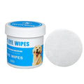 Pet Eye Wipes For Dogs Cats Gentle Tear Stain Remover Soothing Non Irritating Cleaning Wipes Safe For Daily Use Helps Remove Dirt Discharge Around Eyes Pack Of 1