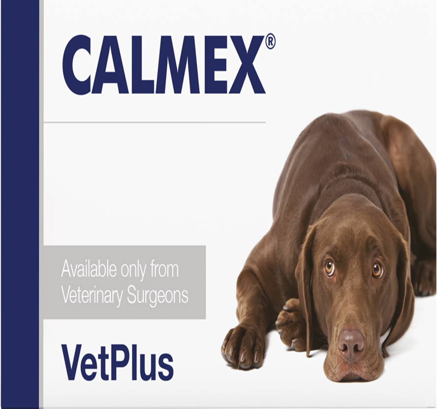 Vetplus Calmex Stress Relief Nutraceutical Supplement for Dogs (60 Tablets)