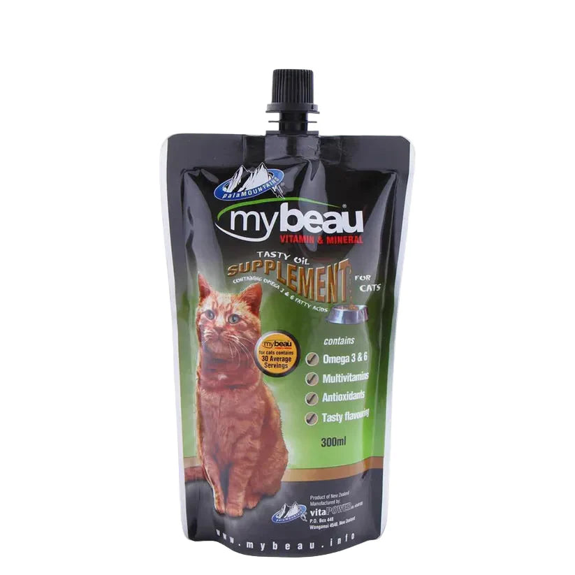Palamountains MyBeau Vitamin & Mineral (300 ml) Oil Supplement for Cats