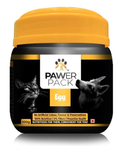 PawerPack Protein Calcium Multivitamins and Omega 3,6 &9 Supplement for Cats & Dogs, 100g