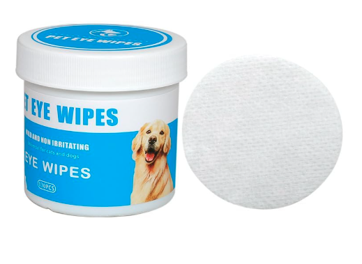 Pet Eye Wipes for Dogs & Cats – Gentle Tear Stain Remover, Soothing & Non-Irritating Cleaning Wipes, Safe for Daily Use, Helps Remove Dirt & Discharge Around Eyes