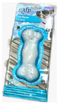 ZOOOP Ice Bone Chewing Toy, Fill with Water and Freeze, Suitable for Puppies Teething, Blue