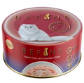 Refine Finest Tuna with Chicken Strips | Wet Cat Food in Gravy, 80 g | Hydrating Food Made with Real Tuna & Chicken | Complete & Balanced Nutrition for Adult Cats (Pack of 12)