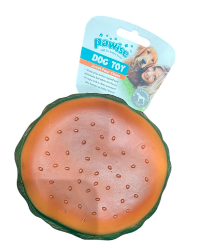 ZOOOP Vinyl Hamburger Squeaky Toy, Multicolour Durable and Steady Material Suitable for Puppies Teething