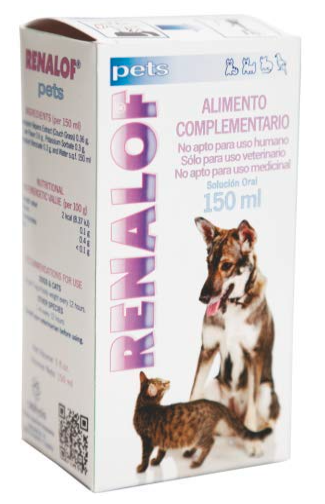 Vivaldis Renalof: an Effective Solution for Calcium Oxalate Crystals in Dogs and Cats; 150ml