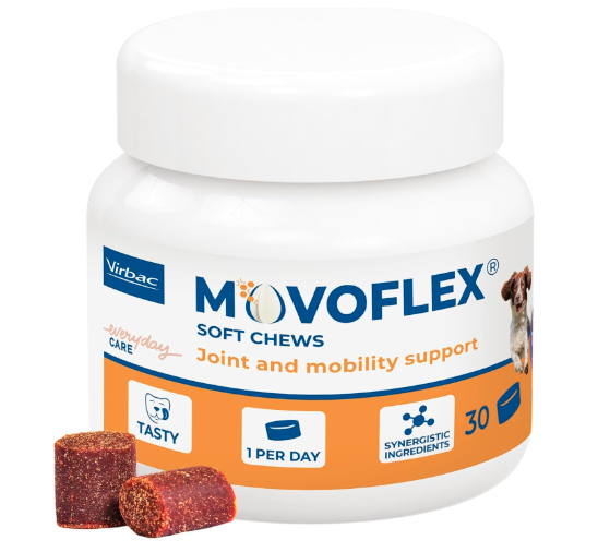 Virbac MOVOFLEX Joint Supplement for Medium Dogs of (15-35 kg)|| (30 Chews)