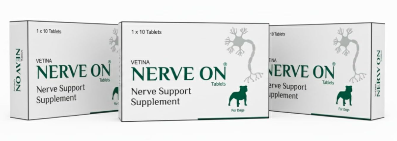 Vetina NerveOn Verve Support Supplement (Pack of 3)