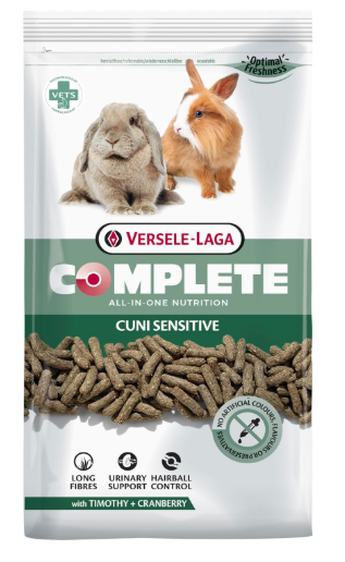 Versele Laga Complete Cuni Sensitive Easily digestible All-in-one Pellet for Sensitive Rabbits 1.75kg
