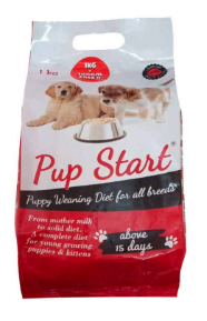 SKY EC Pup Start Puppy Powder Dog Food For All Breeds, Milk Flavour, 1 Kg,Pack of 1