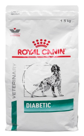 Royal Canin Diabetic Canine Dry Dog Food, 1.5 kg