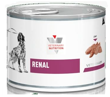 Royal Canin Veterinary Nutrition Renal Wet Dog Food, 410g, Pack of 6 Cans