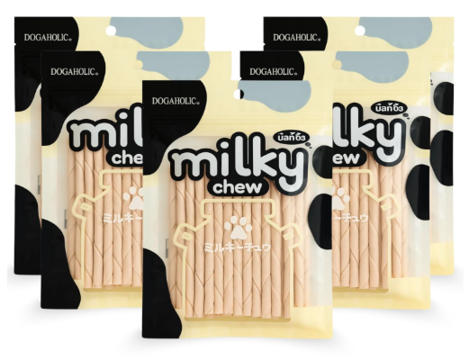 Dogaholic Milky Chew Stick (30 in 1) (Pack of 3) Dog Treat | Healthy & Highly Digestible Treat Suitable for All Breeds Sizes