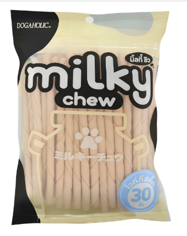Dogaholic All Life Stages Milky Chews Sticks Dog Treat (30 Pieces)