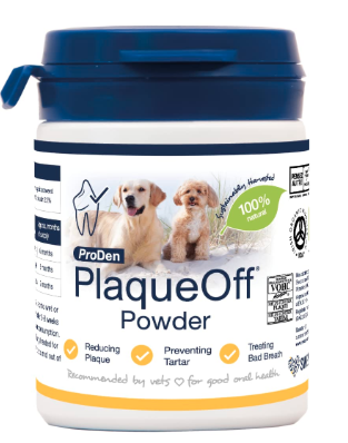 ProDen PlaqueOff Powder Supports Normal, Healthy Teeth, Gums, and Breath Odour in Dogs 20 gm