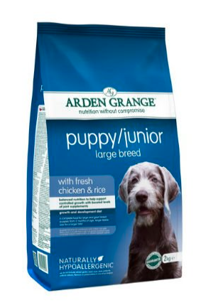 Arden Grange Chicken Puppy/Junior Large Breed Dog Food, 6 kg