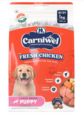 Carniwel Fresh Chicken Puppy Dry Dog Food 1kg | Natural Ingredients for Healthy Skin & Coat | Highly Palatable | Supports Brain & Muscle Development